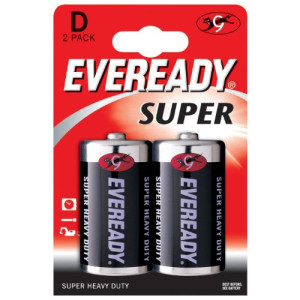 Bateria  Super   LR20   EVEREADY
